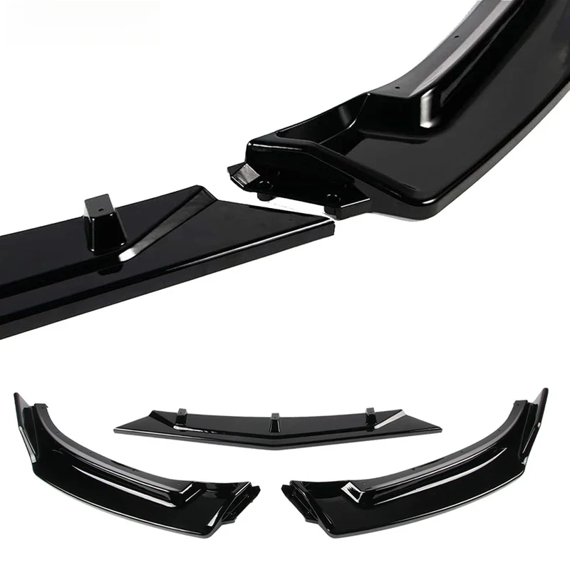 Car Front Bumper Sp Lip Diffuser Body Kit Spoiler Guard Fit  3 Sedan/Hatchback 2013 2014 2015 2016 2017 2018