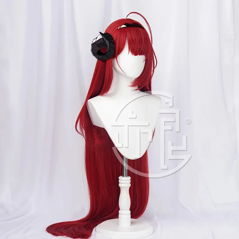 Azur Lane KMS Hindenburg شعر مستعار تأثيري مقاومة للحرارة الاصطناعية الشعر حفلة الهالوين دور + غطاء شعر مستعار