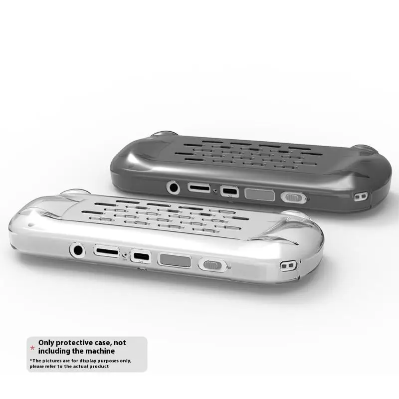 1 pçs consoles de jogos diy acessórios para trimui smart pro portátil transparente capa protetora caso jogo capa