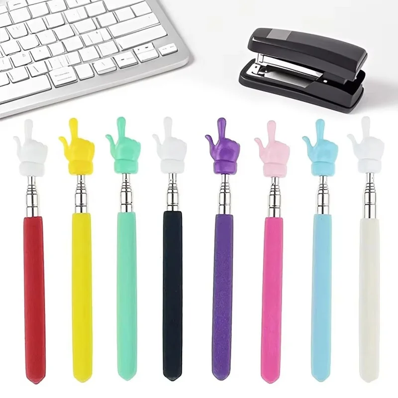 Creative Stainless Steel School Office Supplies Design Teaching Stick Multifunctional Reading Stick For School Office Classroom