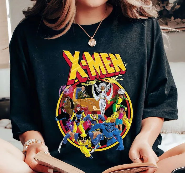 X-Men 97 T-Shirt Animated Series Vintage Retro 90S, Superhero Shirt, S-5Xl