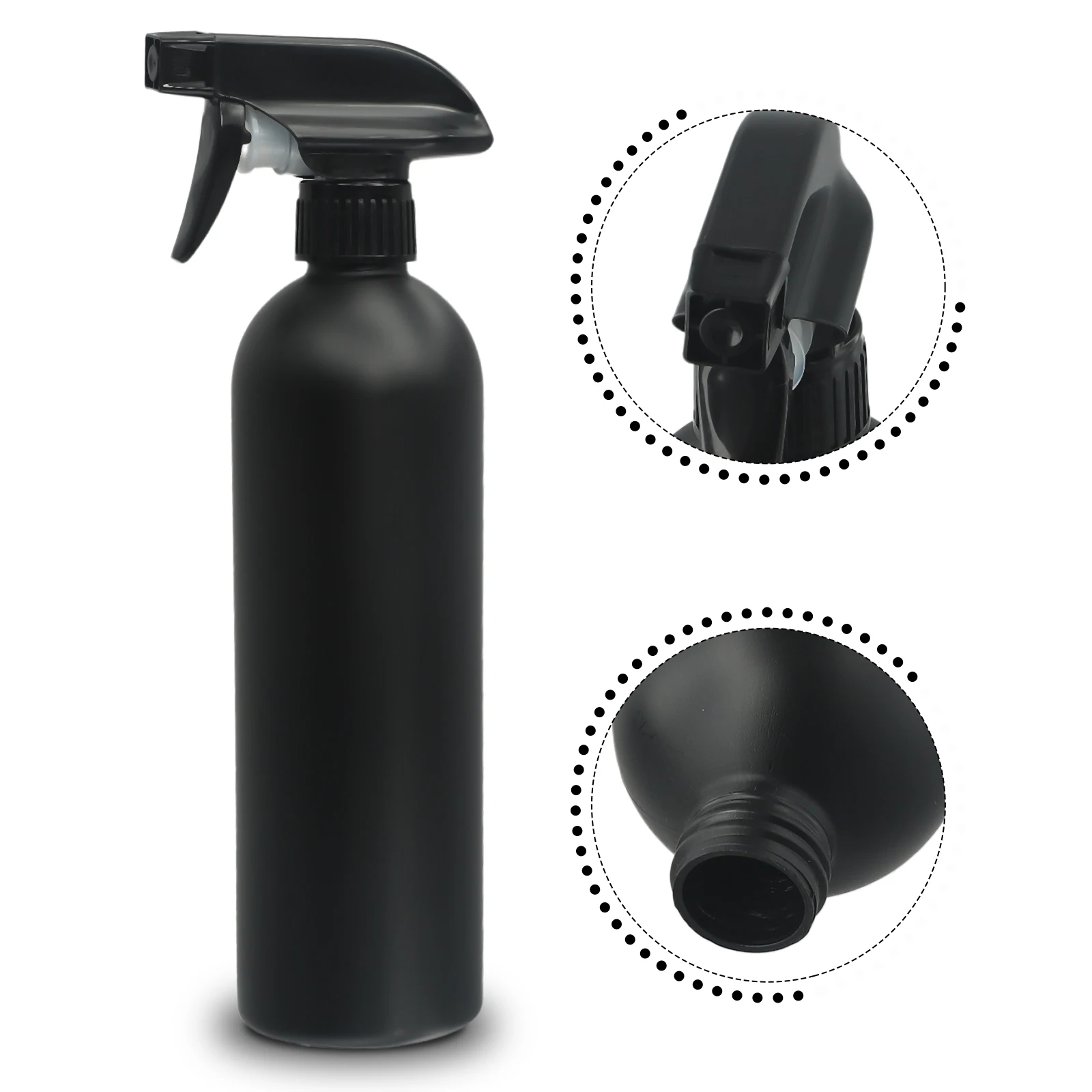 زجاجة بلاستيكية زجاجة رذاذ رذاذ ناعم 1 قطعة 500 مللي موزع تصفيف الشعر متعدد الوظائف استبدال بخاخ الماء