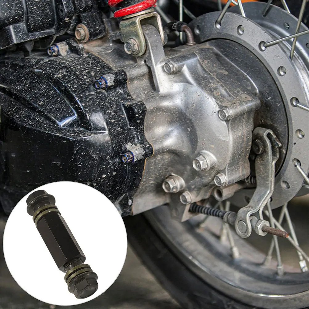 

2Pcs Motorcycle Brake Line Hose Extension Front Brake Lengthening Adapter Connector Kit Easy Install Durable Metal