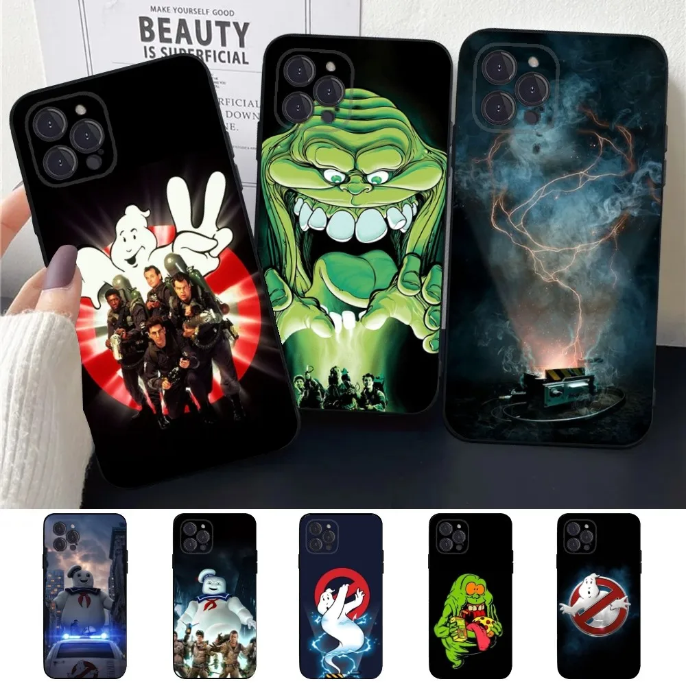 Movie E-Extreme G-Ghostbusters   Phone Case For Apple iPhone 15,14,13,12,11,XS,XR,X,8,7,Pro,Max,Plus,mini Silicone Black Cover