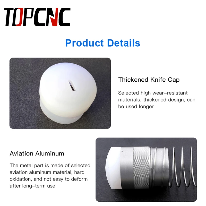 Vibrating Knife Cap Spring Adjustable Knife Cap For iECHO JingWei Vibratation Knife