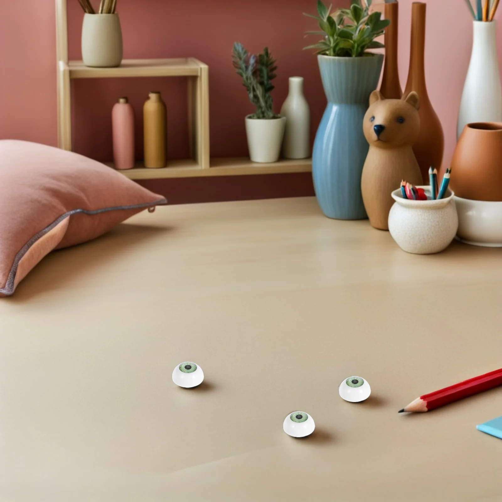 

40Pcs 20Mm Plastic Safety Eyes Realistic Craft Eyeballs for Crochet Animal Models Soft Sculptures Handmade Art Crafts