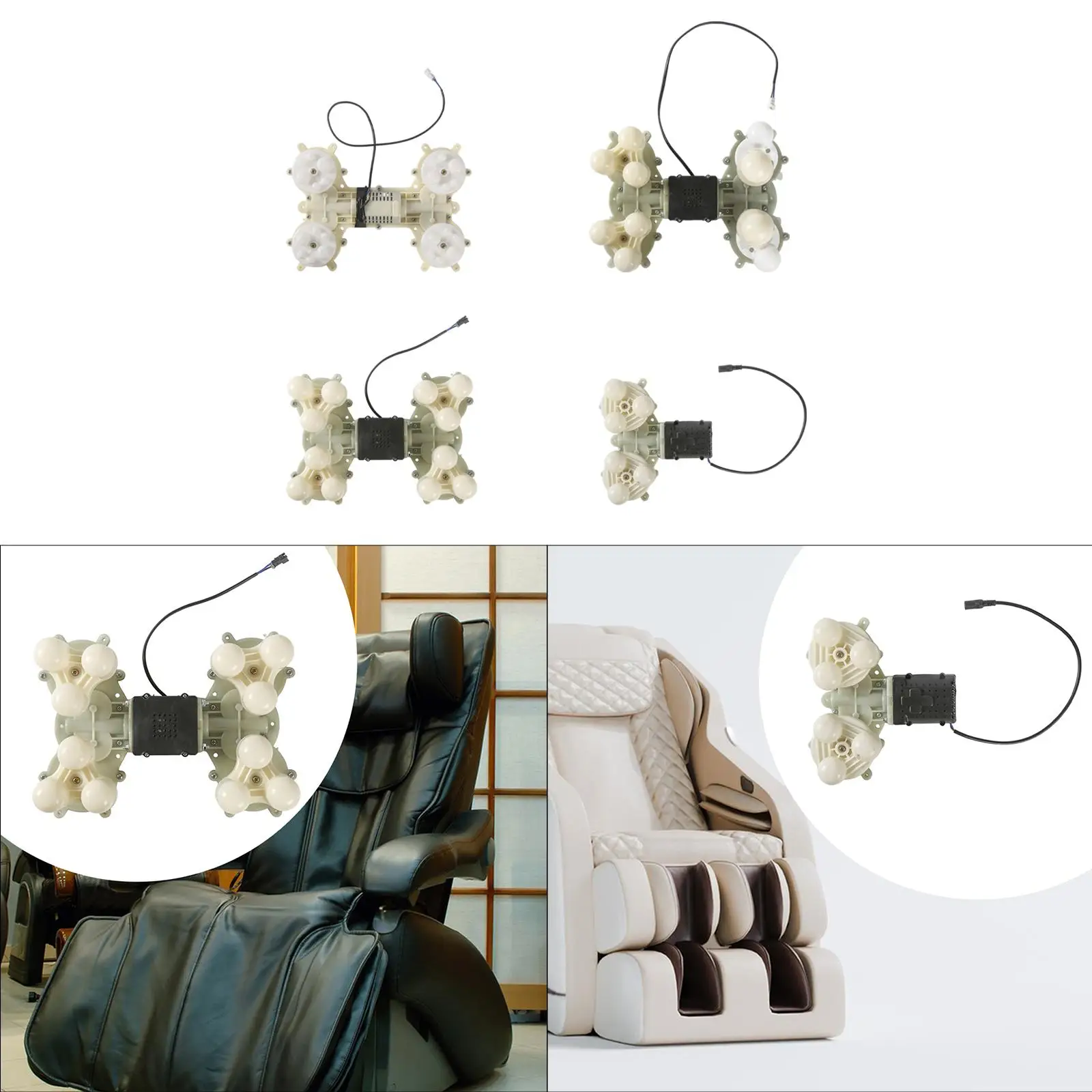 Durable Massage Chair Movement Replacement Part Stable DC24V Massager Unit for Back Massager for Chair Assembly