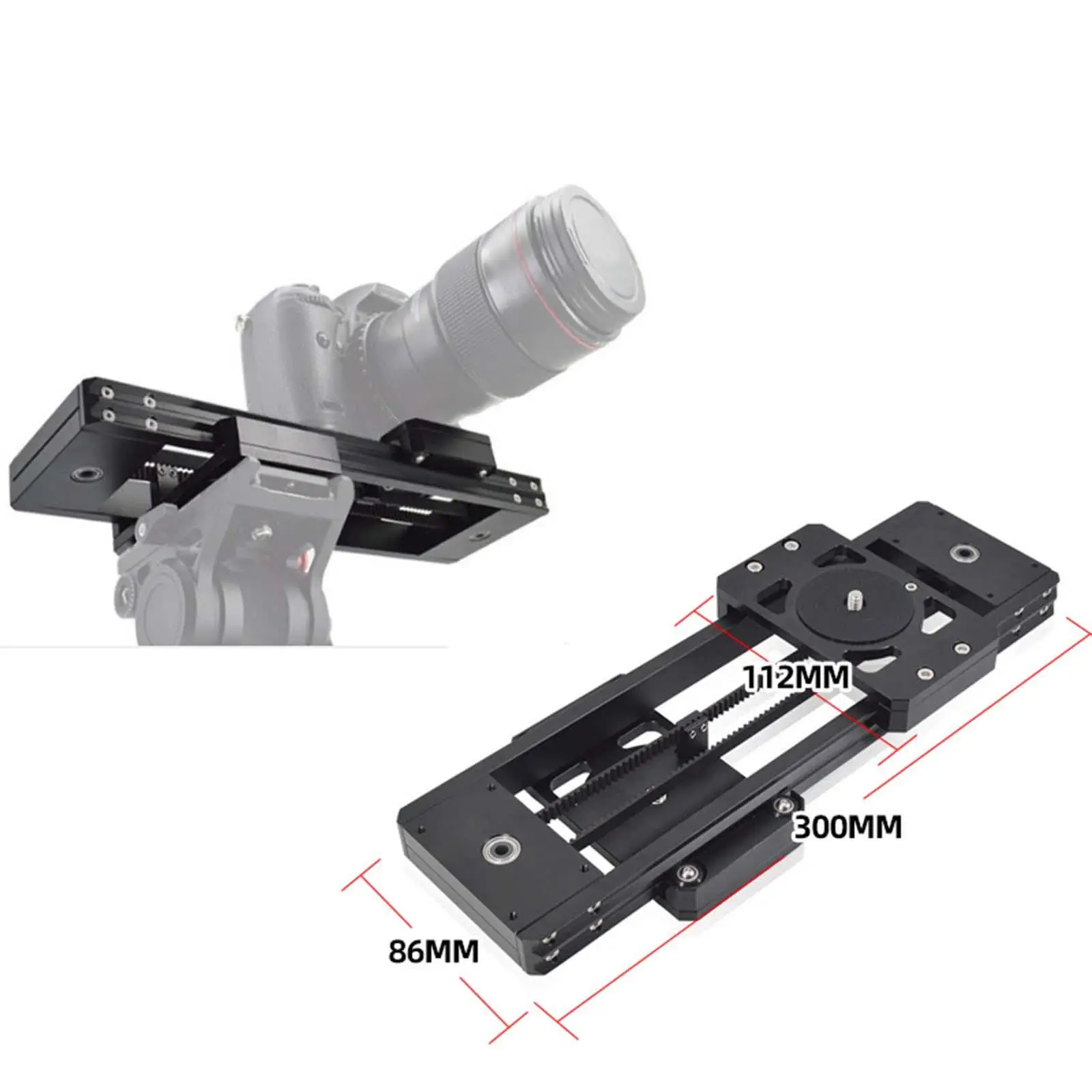 Controle deslizante de câmera, estabilizador de vídeo, trilho, controle deslizante de vídeo para filme de entrevista
