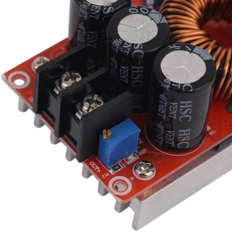 2X 1200W 20A DC Converter Boost Car Step-Up Power Supply Module Adjustable Voltage Converter 8-60V To 12-83V