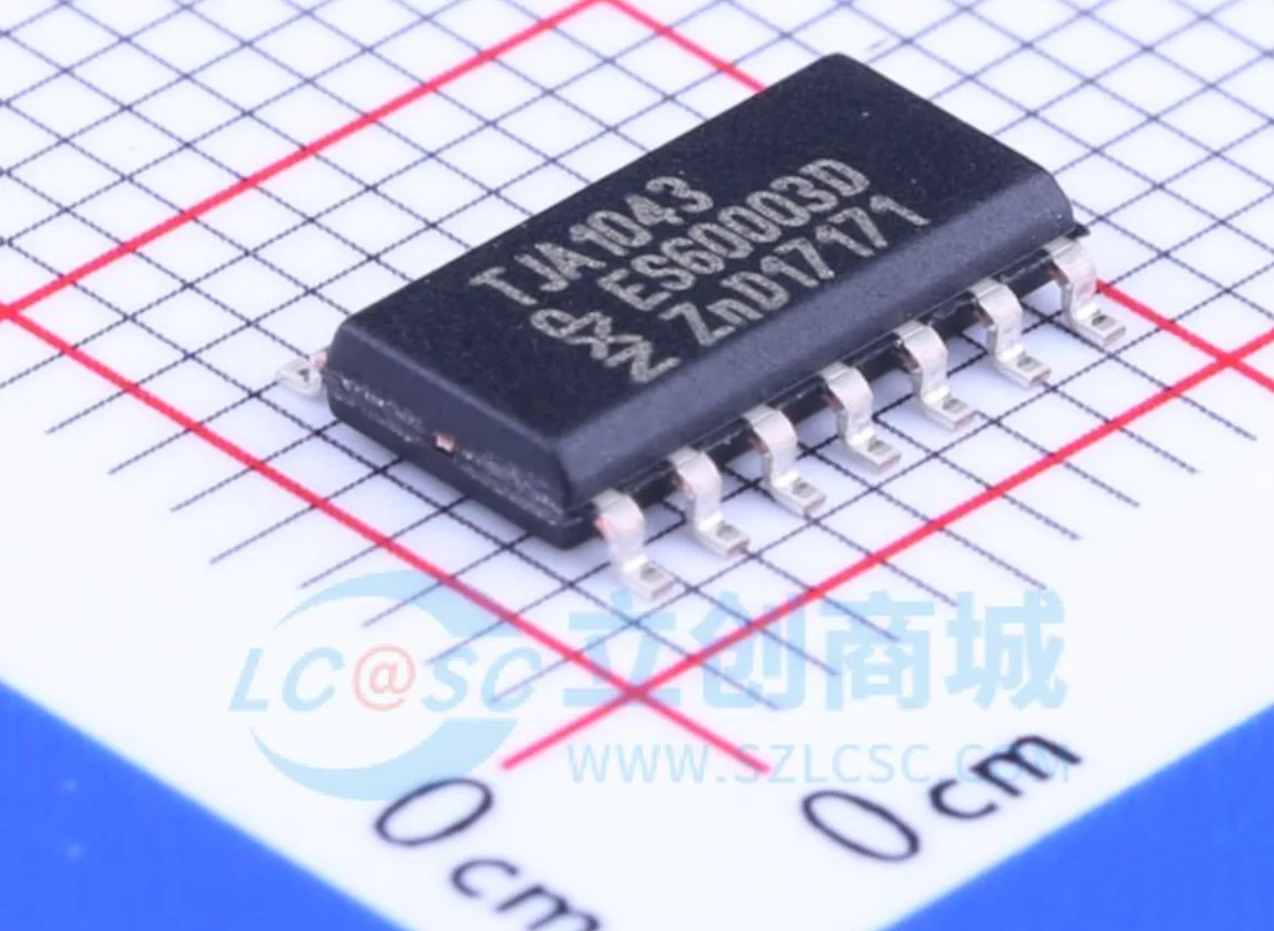 15PCS  Original genuine TJA1043T, 118 SOIC-14 high-speed CAN transceiver chip