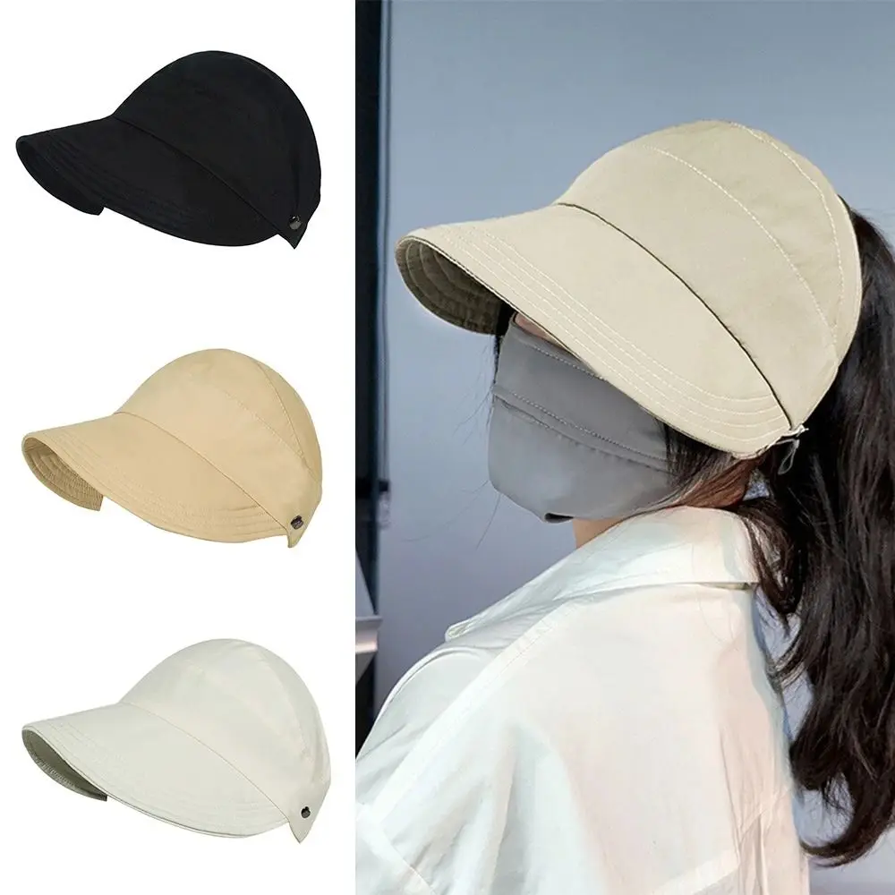 ピークキャップ 調節可能なキャップ 野球帽 サンバイザー帽子 日焼け防止 サンハット 空のシルクハット 通気性のある漁師の帽子 屋外
