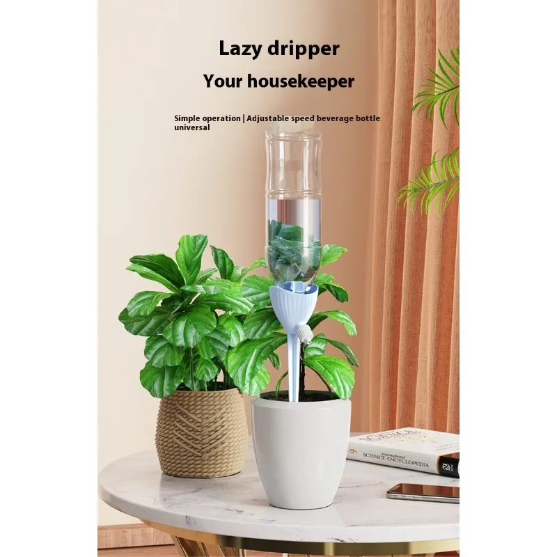 

Automatic Plant Watering System Self Watering Device for Potted Plants Adjustable Flow Indoor Outdoor Garden Irrigation