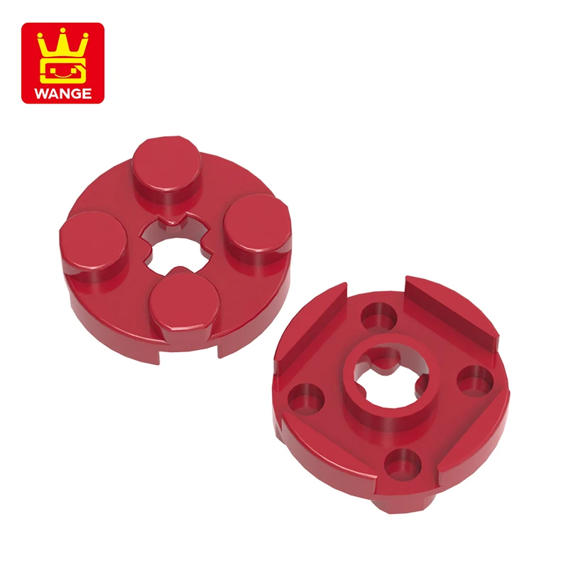 Wange 4032 100g/249 peças redondas 2x2 com furo de eixo blocos de construção peças moc compatíveis com tijolos diy avião de montagem infantil
