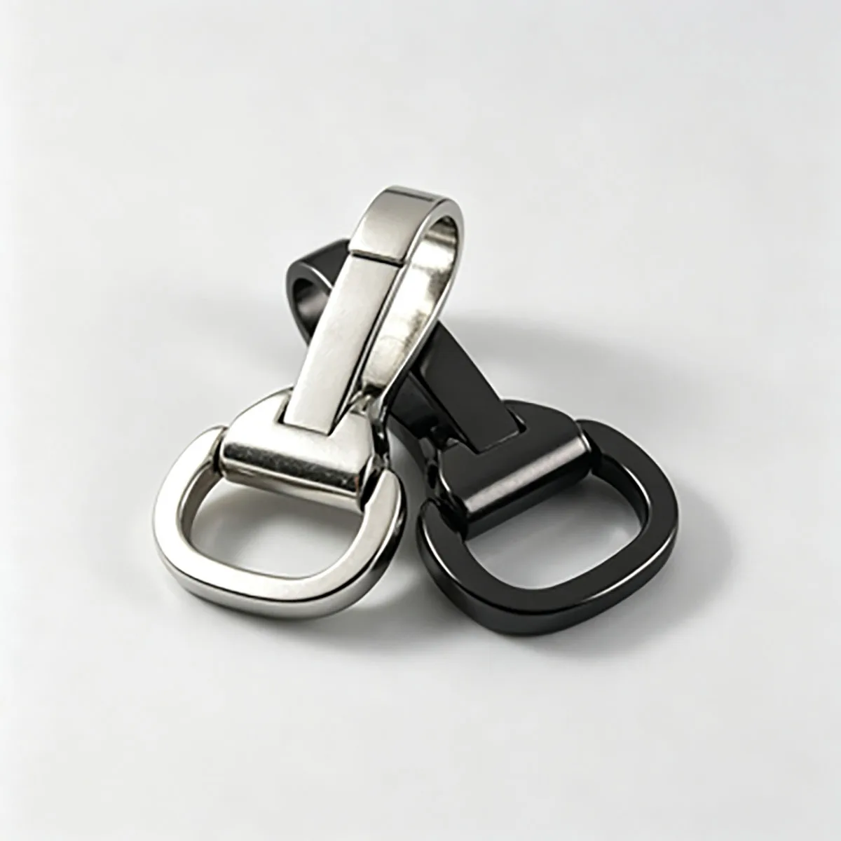 Metal Lobster Clasp Snap Hook, Spring Gate Carabiner Buckle for Keychain, Bag Strap & Belt DIY Accessories