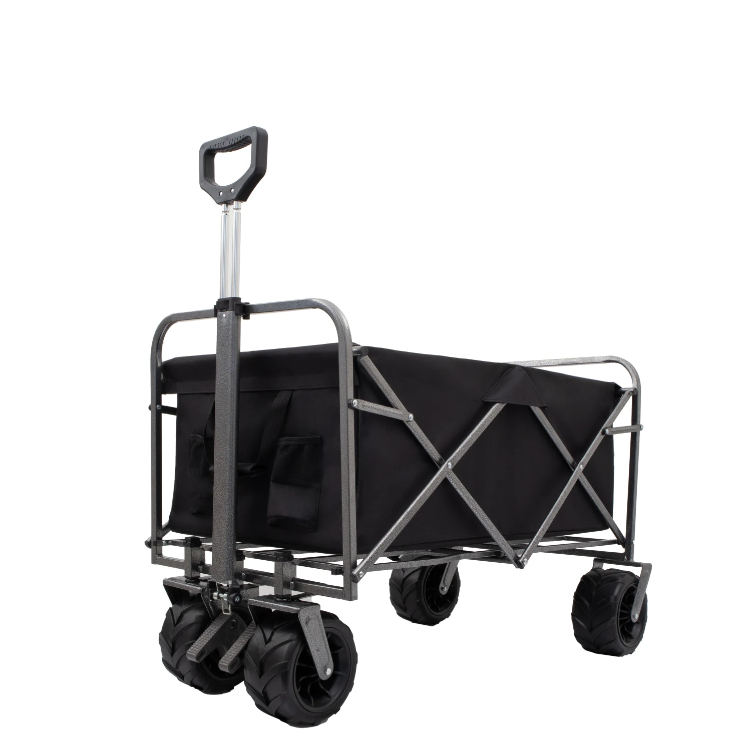 Outdoor Garden Park Utility kids wagon portable beach trolley cart camping foldable with big wheels folding wagon