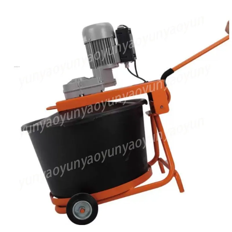 65L Durable Portable Paddle Mixer Industrial Concrete Cement Stirrer for Home Construction Mortar Mixing