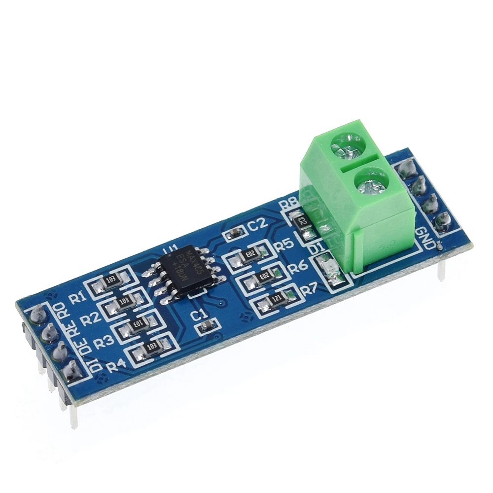 1/5PCS MAX485 Module RS-485 TTL Turn To RS485 MAX485CSA Converter Module For Arduino Microcontroller MCU Development Accessories