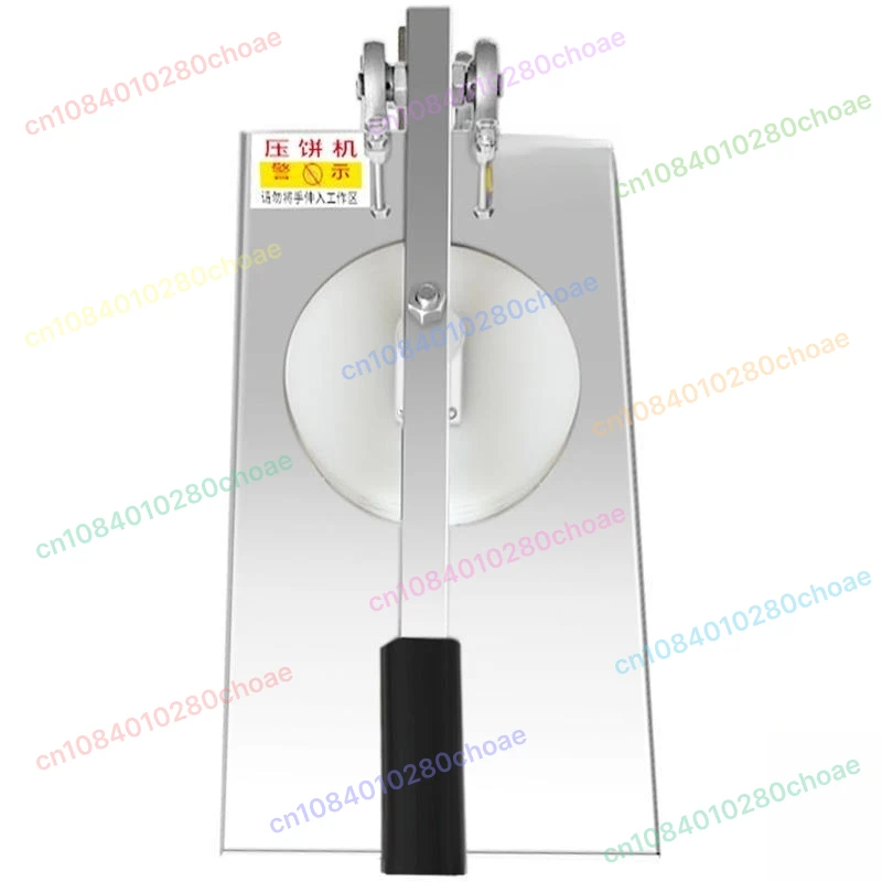 

Hand-pressed pancake pizza forming machine