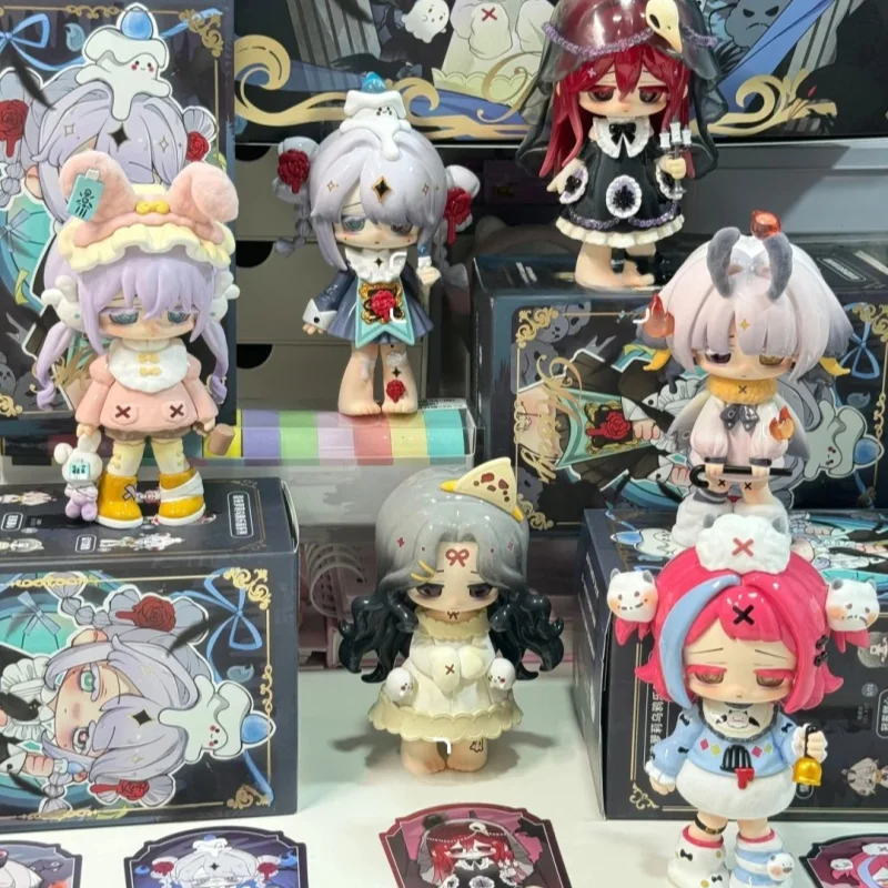 

Подлинная серия Missy V2 Crow Paradise, слепая коробка, милая фигурка для девочек, коллекция моделей, украшение для рабочего стола, модная игрушка, подарок-сюрприз