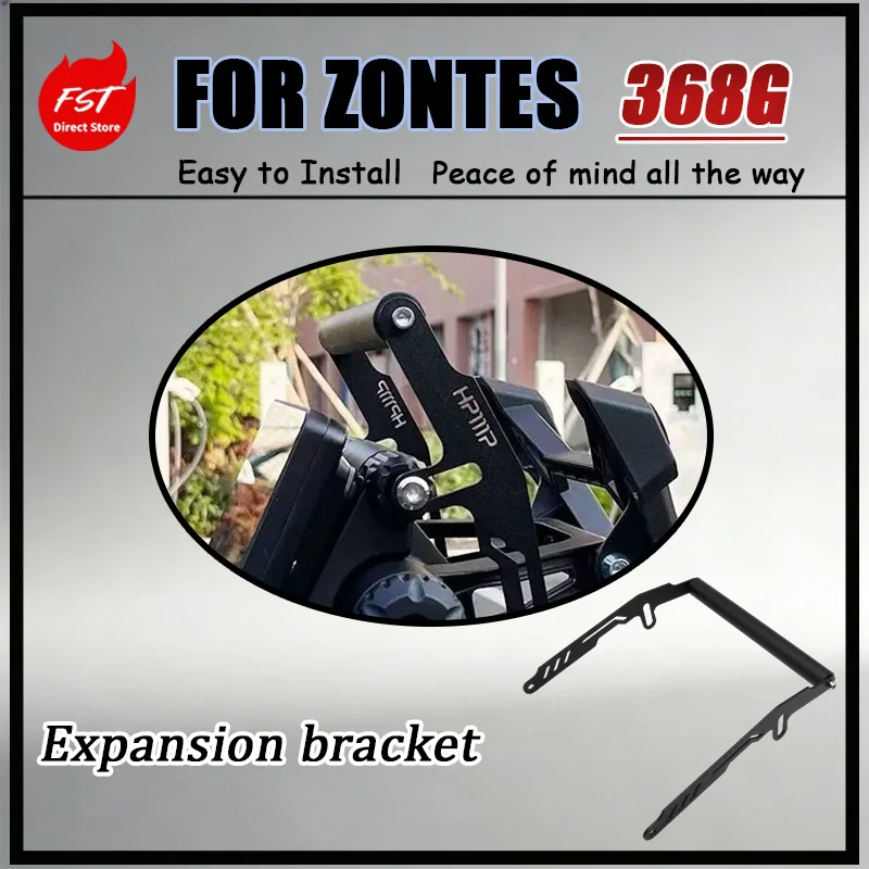 For ZONTES 368G Multi-Functional Extension Bracket Windshield Pressure Reducer Compatible Various Models Motorcycle Accessories