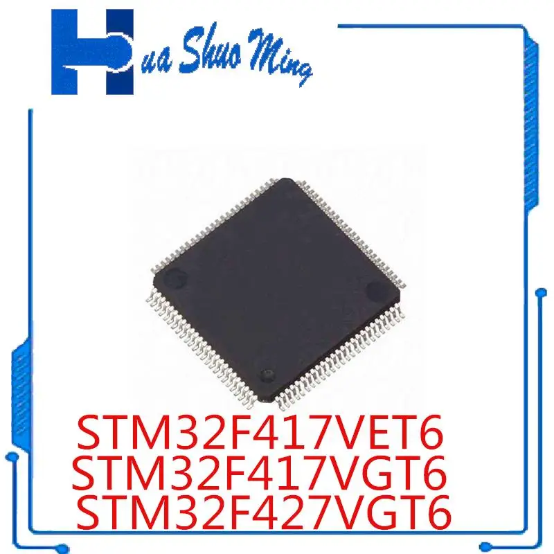 

2Pcs/Lot STM32F417VET6 STM32F417VGT6 STM32F427VGT6 STM32F417VE STM32F417VG STM32F427VG STM32F417 STM32F427 LQPFP100