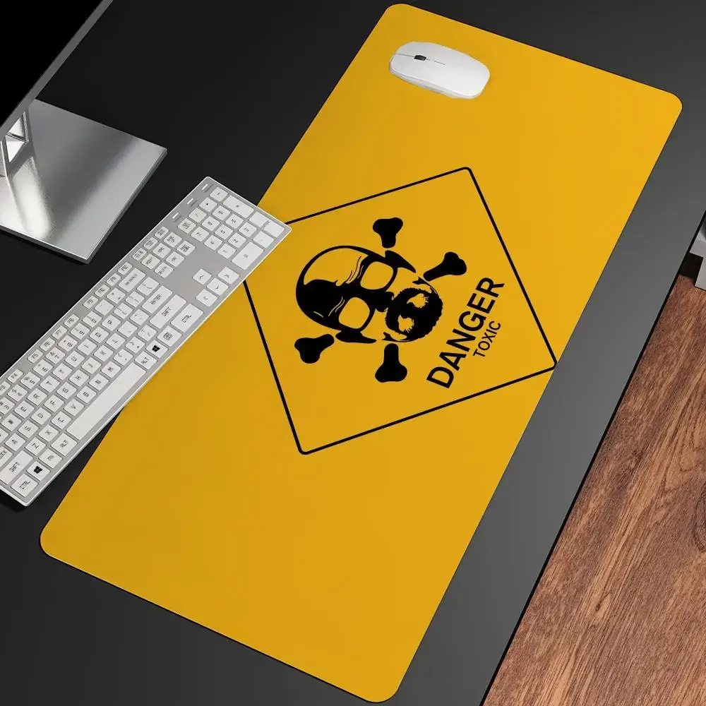 Danger Radiation Zone Mousepad High Quality Large Gaming Mouse Pads LockEdge Thickened Computer Keyboard Table Desk Pad