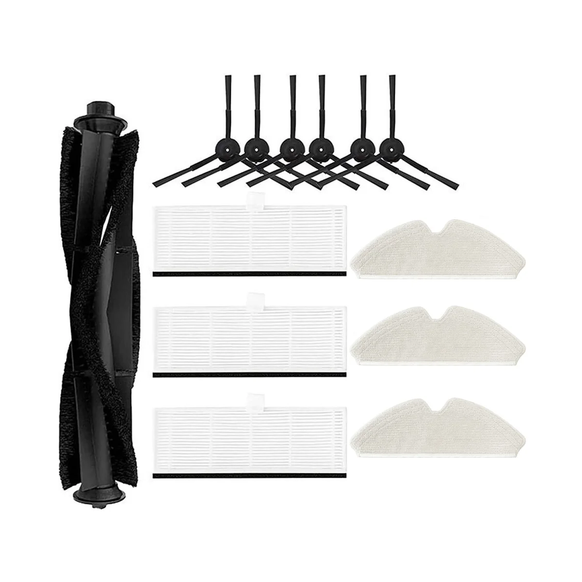 สําหรับ Q6 Pro หุ่นยนต์เครื่องดูดฝุ่นอุปกรณ์เสริม Hepa Filter Mop Rag ถุงเก็บฝุ่น