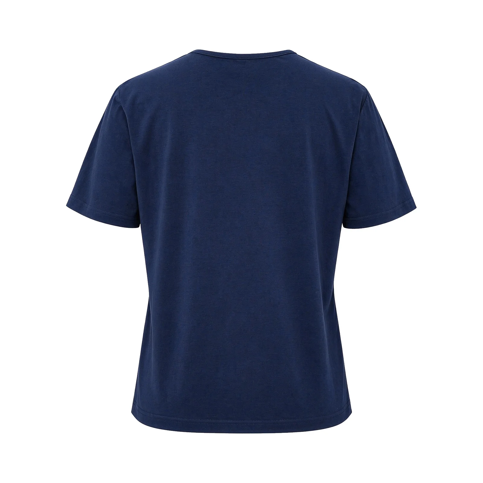 Women Adaptive Shirt Cotton Round Neck Short Sleeve Press Buttons Shoulders Sides Top for Post-operative Recovery Nursing Home