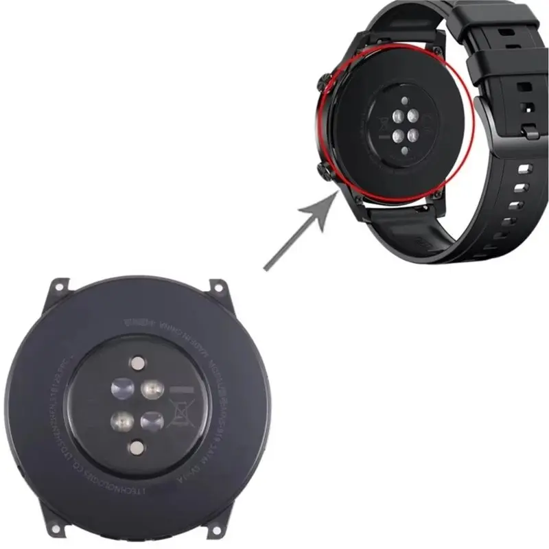 ABSY Rear Cover For Honor Magic Watch 2 46Mm MNS-B19 Includes Heart Rate Cable Repair Replacement Parts - view 5