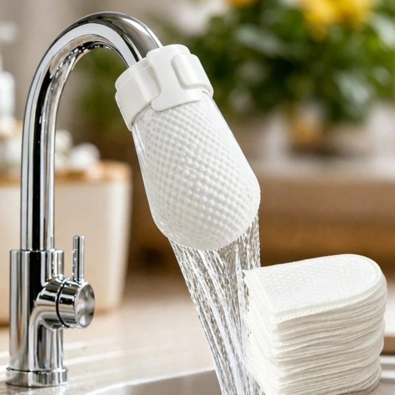11Pcs Universal Faucet Filter Cotton Anti-splash Thickened Faucet Filter with T-strap Tap Water Filter Bag