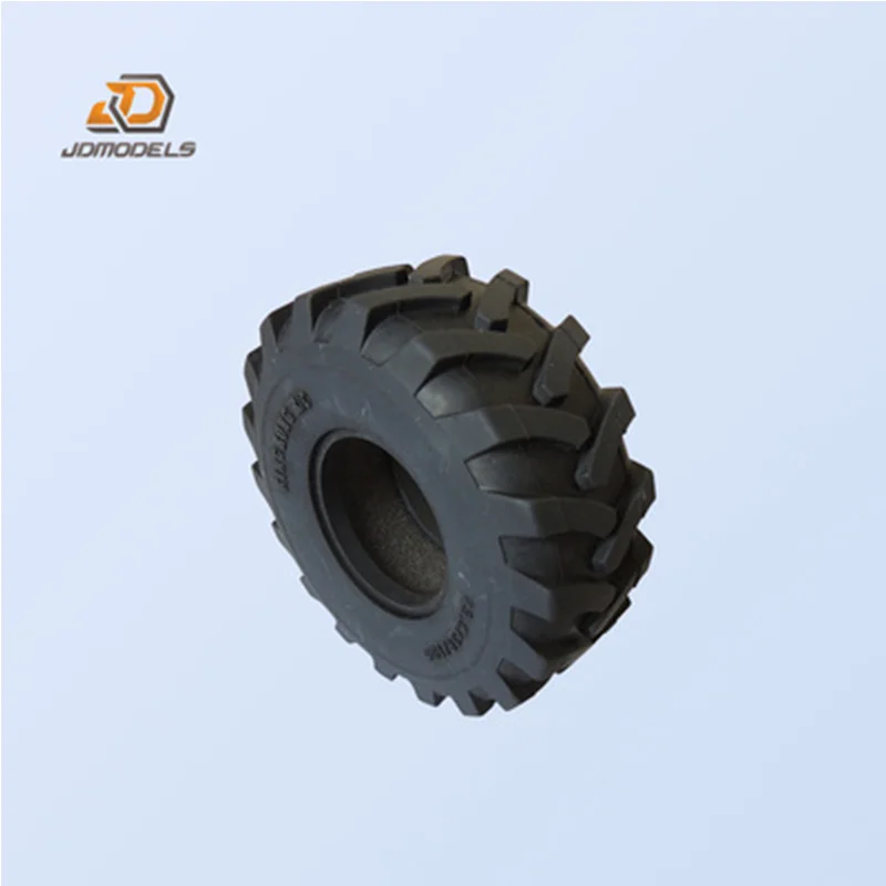 JDM-127 Herringbone Pattern Tractor Model Climbing Car Tire For Tamiya  Lesu For Scania Man Actros Volvo Car Parts Rc Truck