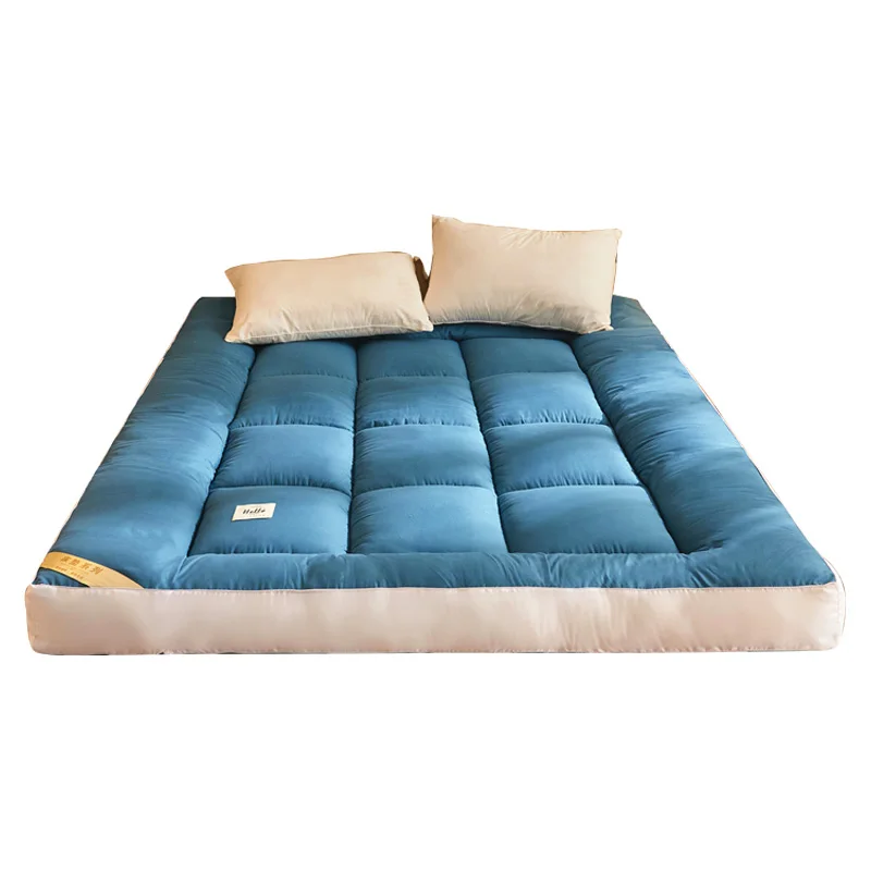 Thickened three-dimensional mattress upholstered dormitory single cushion double soft mattress home floor thicken sleeping pad