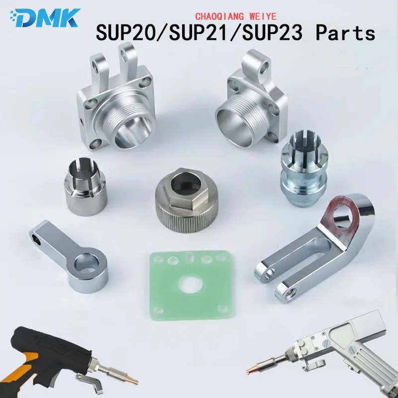 SUP20S/T SUP21S/T SUP23S/T Parts CHAOQIANG WEIYE Laser Welding Gun Accessories chuck/fixed plate/link block/press ring/lens draw