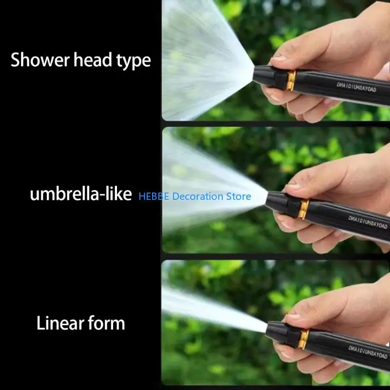 B0KC Multifunctional High Pressure Nozzle Perfect For Vehicle Washing And Outdoor Maintenance