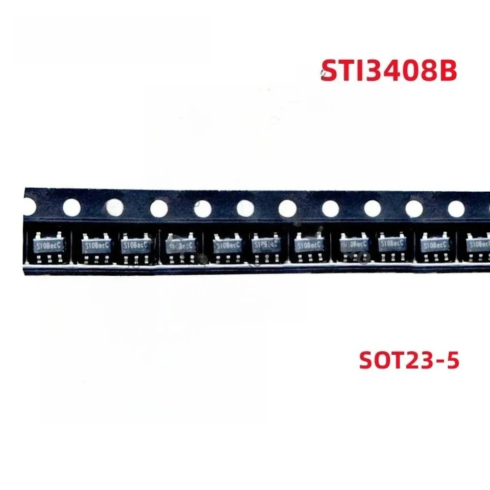20PCS 50PCS 100PCS/Lot Original STI3408B SOT23-5 Synchronous Buck DC-DC converter screen printing S10B IC