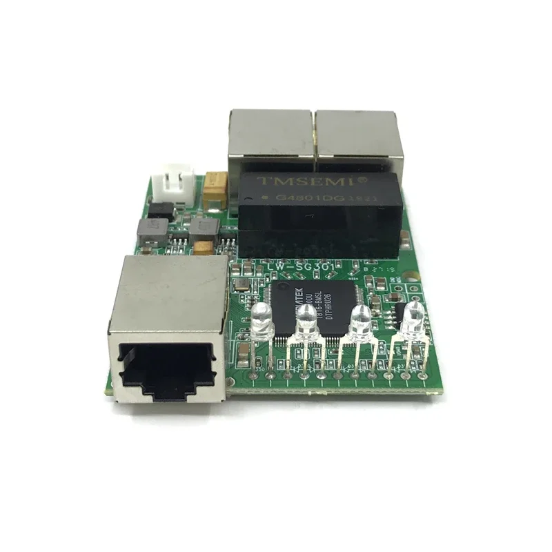 3-port Gigabit switch module is widely used in LED line 5 port 10/100/1000 m contact port mini switch module PCBA Motherboard