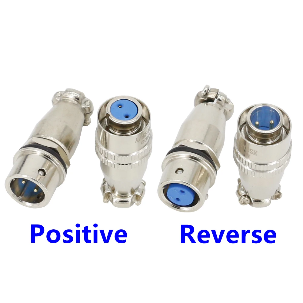 5 Sets XS10 Aviation Connector Docking 10mm Push-Pull Circular Quick Connector 2pin 3pin 4pin 5pin Gold Plated Contact