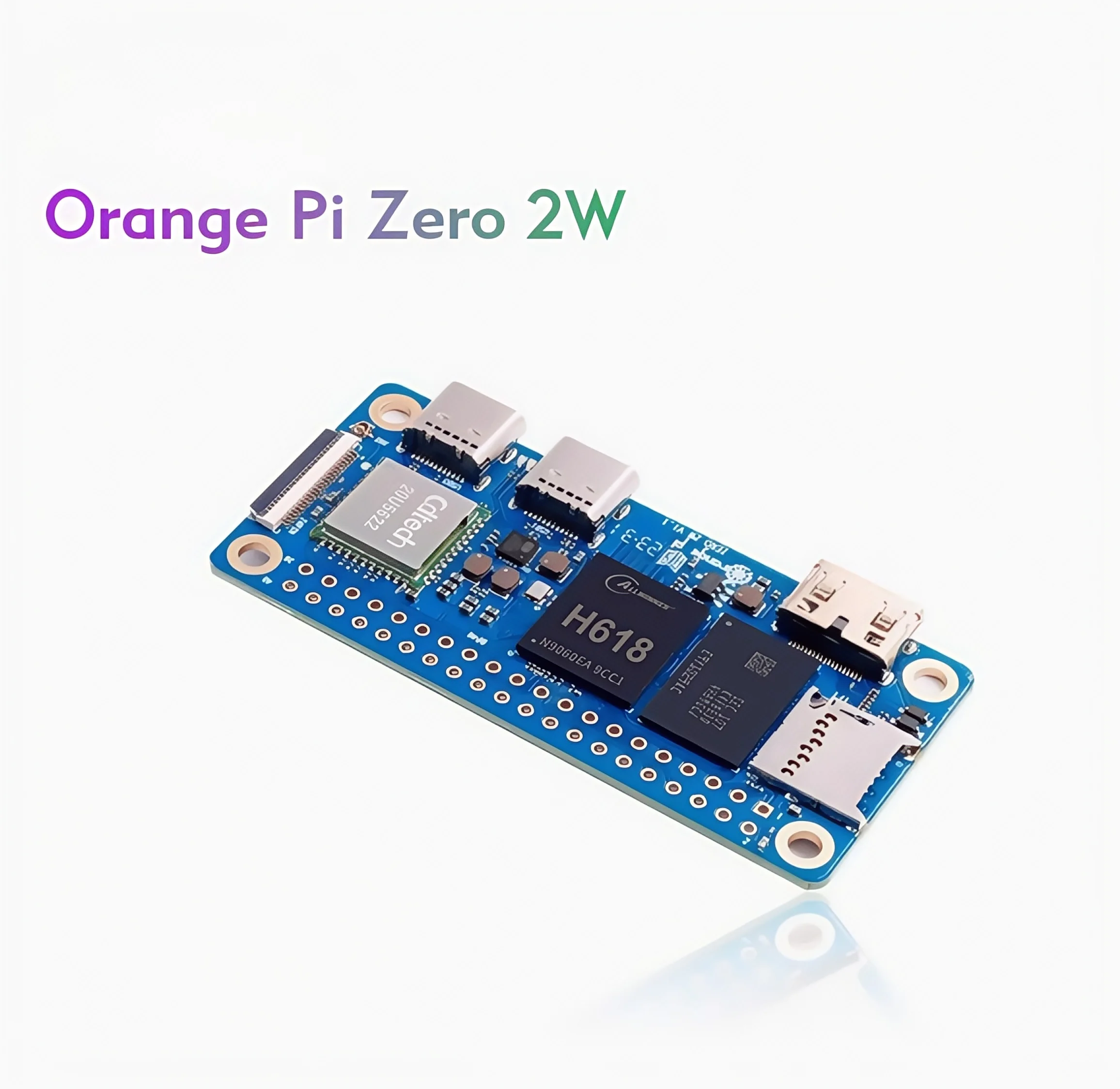 TopElec Orange Pi Zero 2W 1G 1.5G 2G 4G Development Board Allwinner H618 Chip