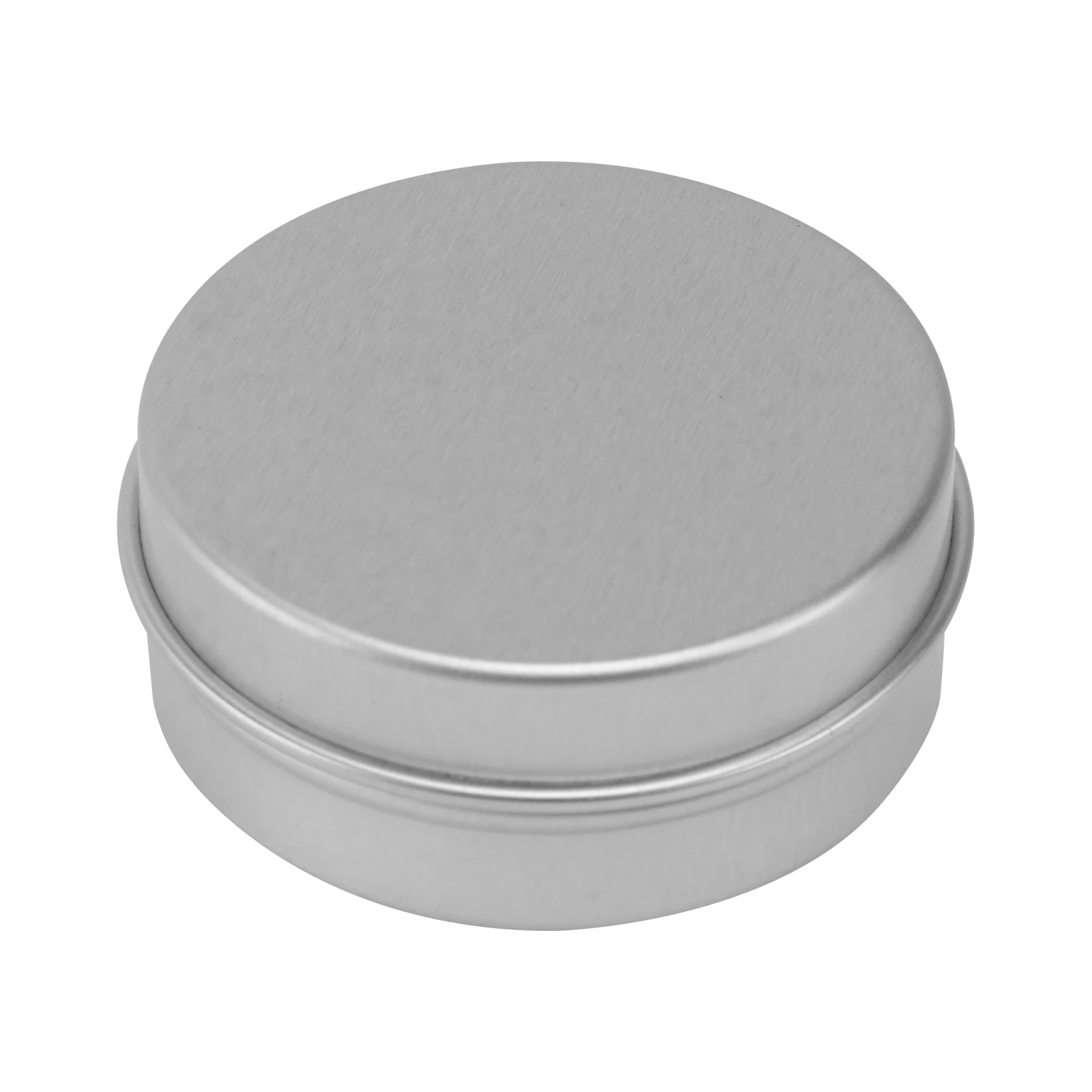 

15 Ml Round Aluminum Box Jars with Lid Portable Travel Bottle Cream Jars for Teas Spices Ointments Mini Storage