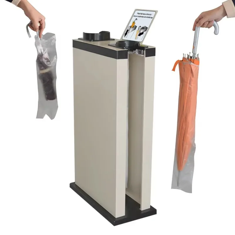 

Restaurant New Business Opportunity Wet Umbrella Bag Wrapping Machine