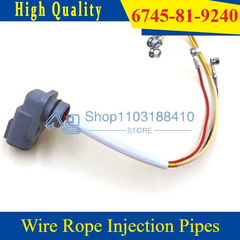 

6745-81-9240 High Quality Wire Rope Injection Pipes for Miner PC300-8