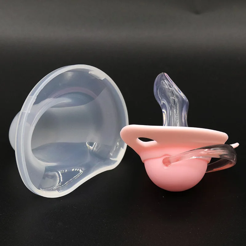 2 Stück/Packung Baby-Schnuller mit Bezug für den täglichen und nächtlichen Gebrauch – Detail 4