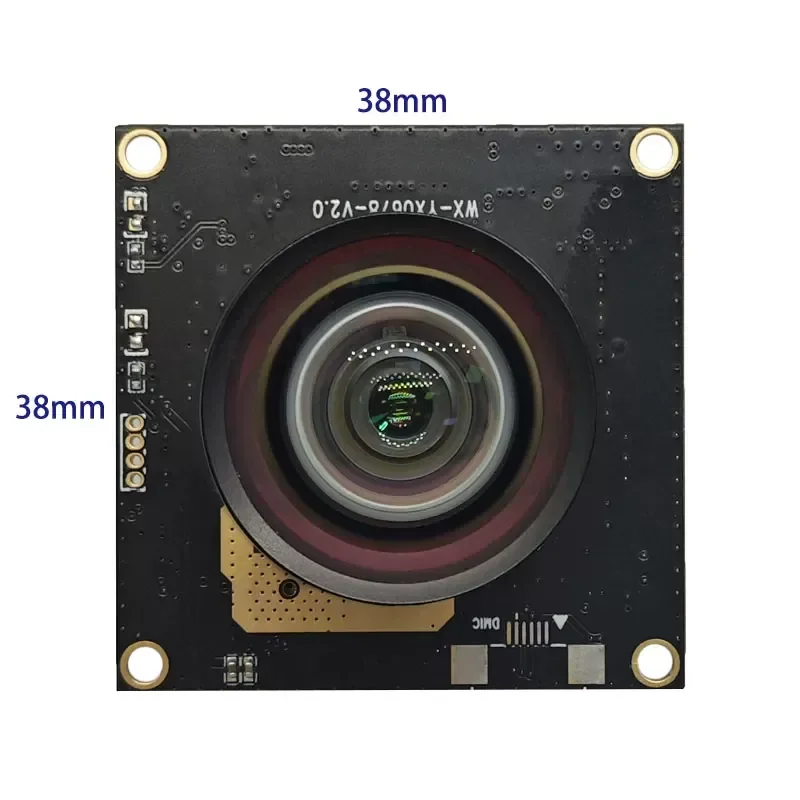 for WX-YX0678-V2.0 8MP Industrial 4K HD Camera Module IMX678 Fast Focus USB Plug and Play High Definition Vision Sensor