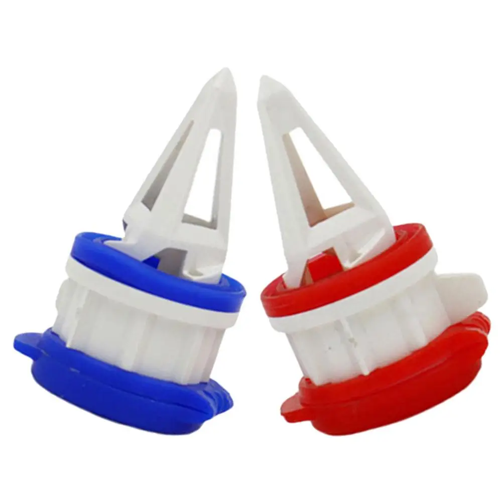 

2Pcs Box Diverter Milk Extension Mouth For Box Drinks Beverage Extension Mouth Red Blue Reusable Practical Kitchen Bar