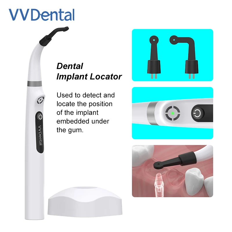 VV Dental Implant Locator Intelligent Precise Positioning Screwdriver Head 360° Rotatable Sensor Localization Detection Equipmen