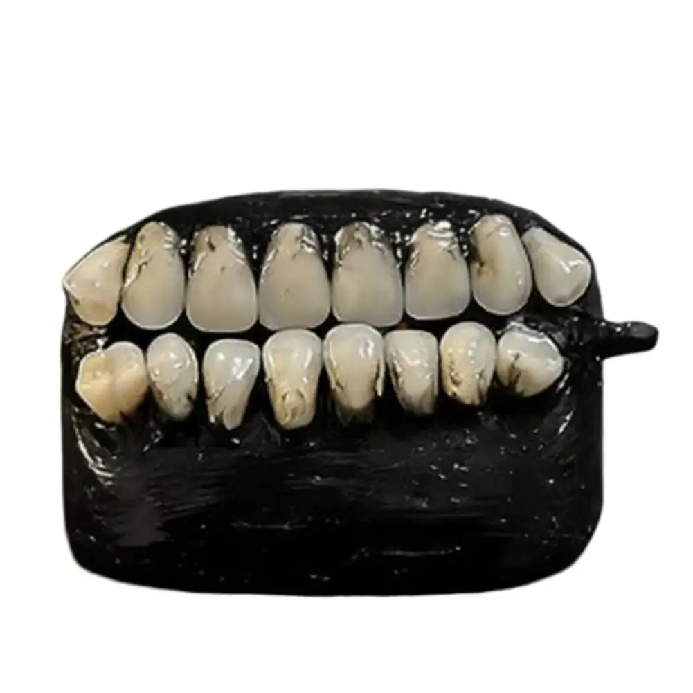 Precise Fit Earphone Cover 3d Fake Teeth Earbud Case Denture Wireless Charging Case Cover Protective for 1/2/3/4 Pro 1/2/3