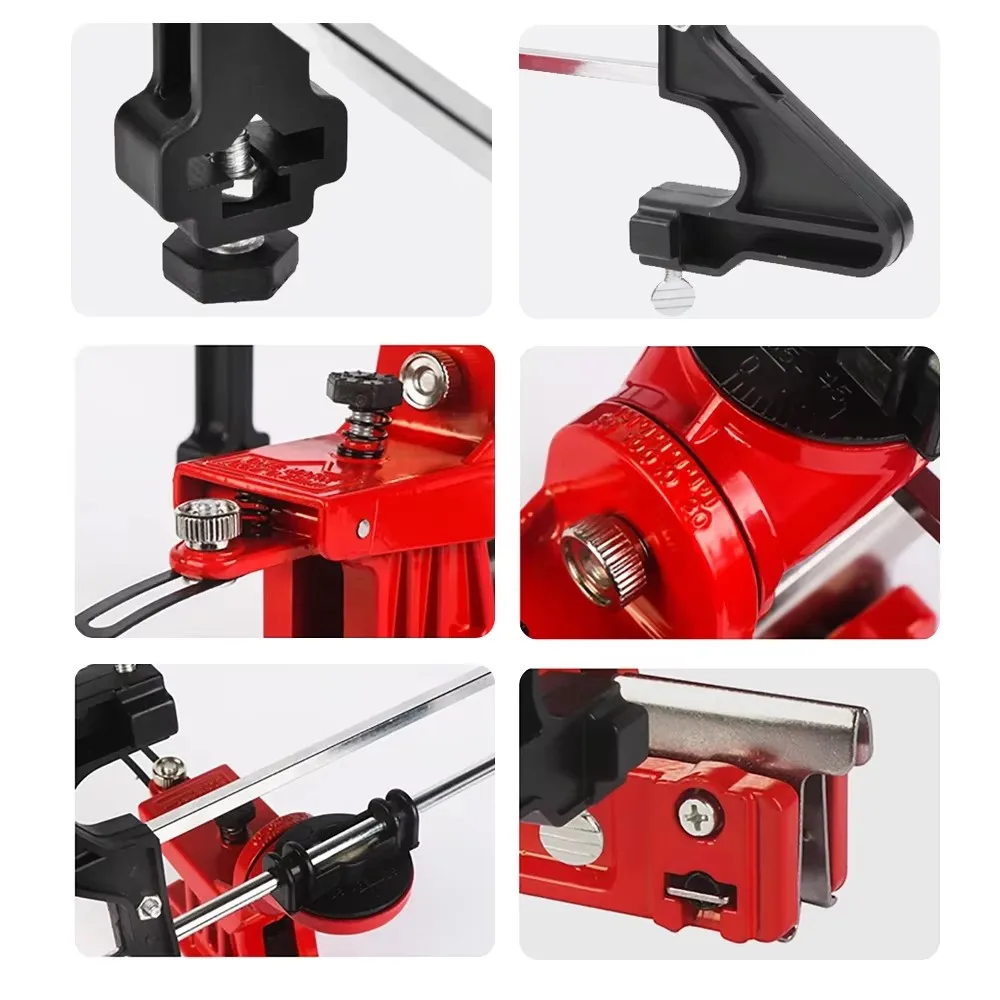 دليل سلسلة المنشار الايداع دليل بار شنت مبراة دقة متعددة زاوية شحذ أداة سلسلة المنشار أدوات شحذ