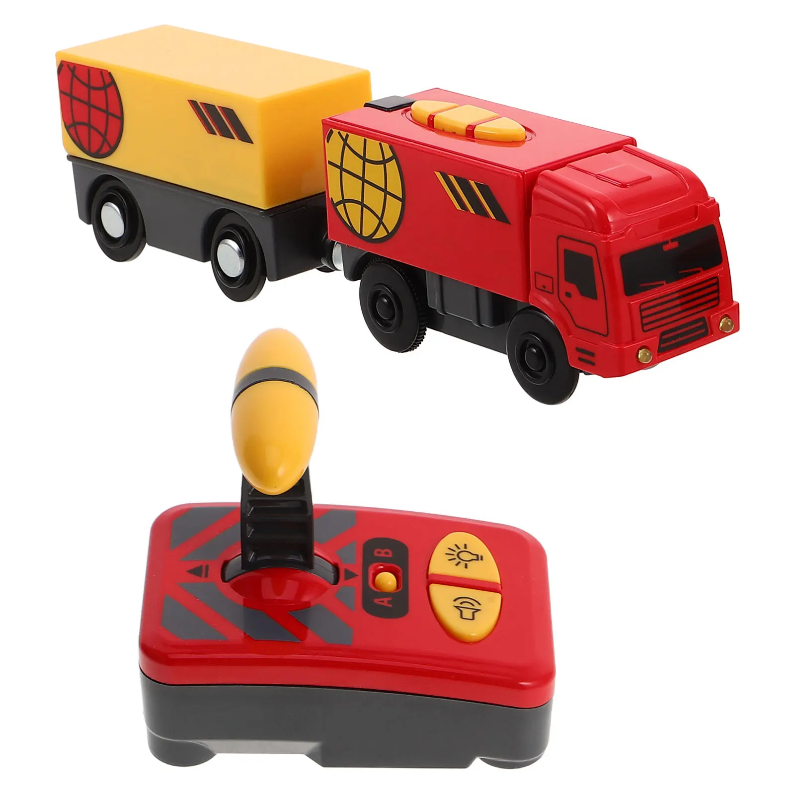 Ensemble de Locomotive à commande de Train électrique télécommandé, Design rétro créatif pour enfants, cadeau d'anniversaire, ensemble de Train jouet pour enfants