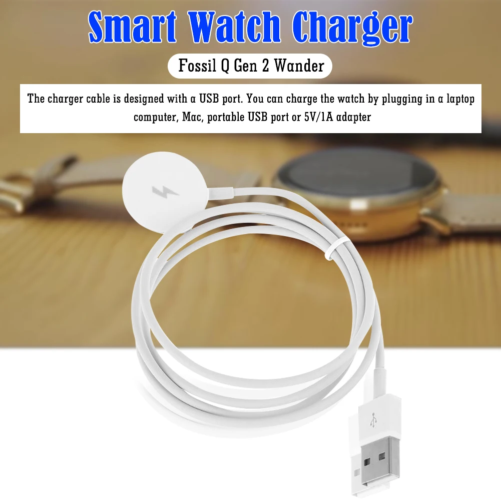 สายชาร์จนาฬิกา สาย USB สำหรับช - Fossil Smartwatch Accessories บทวิจารณ์และราคา