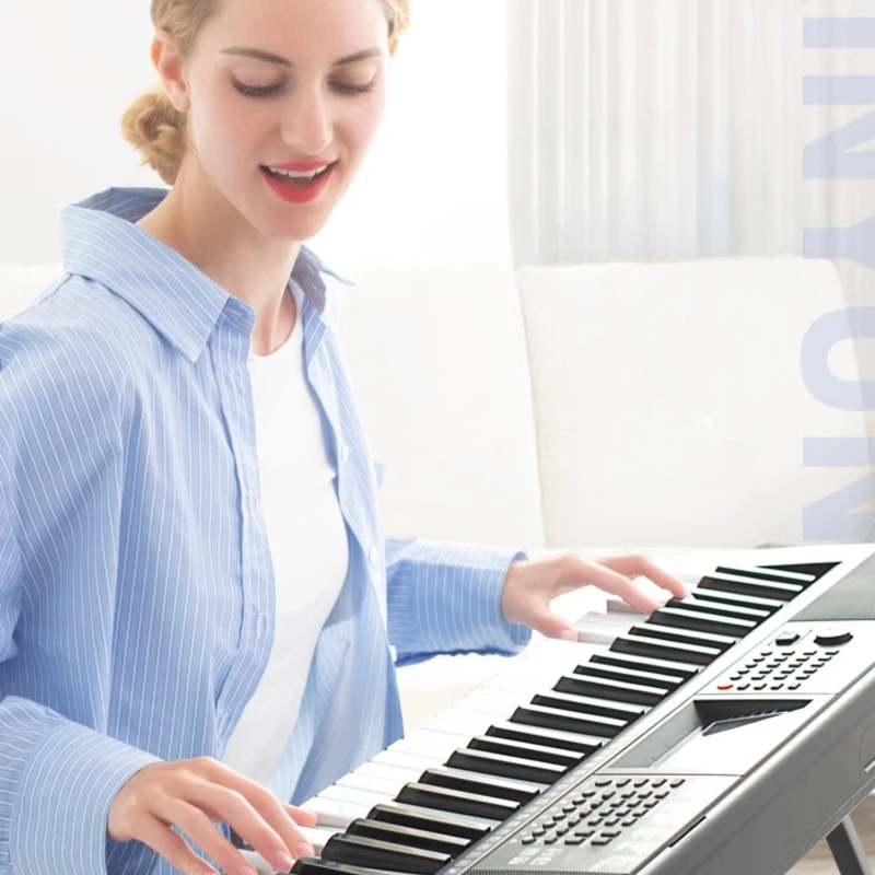 Smart Keyboard Beginner Kids Portable Electronic Organ Professional 61 Keys Multifunctional Musical Electric Instrument